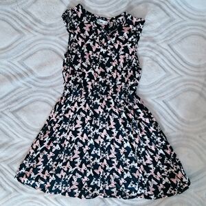 Epic Threads Pink and Black Butterfly Dress